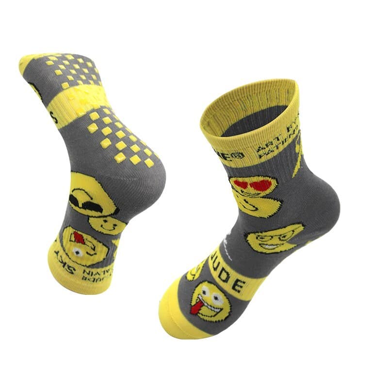 Picture of St. Jude and Sky Zone Emoji Socks