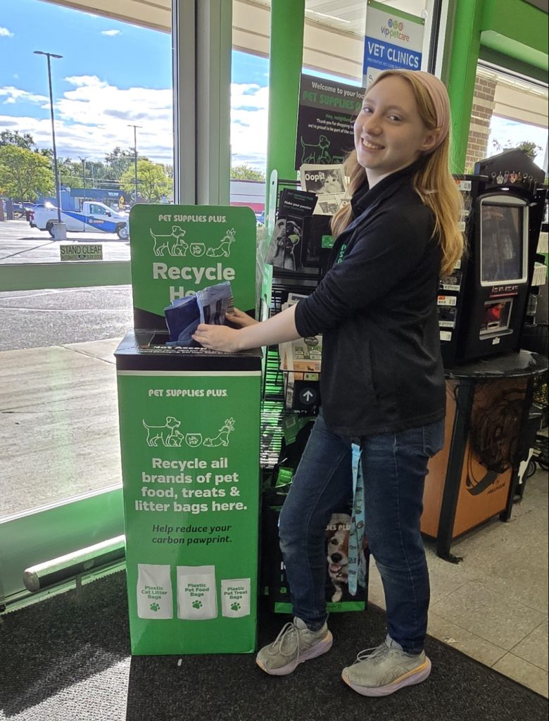 Collection Bin for Pet Supplies Plus and TerraCycle Program for Franchise Locations