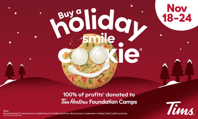 Image of Tim Hortons Holiday Smile Cookie