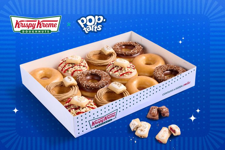 Image of Doughnut Franchise Krispy Kreme new Pop Tart launch