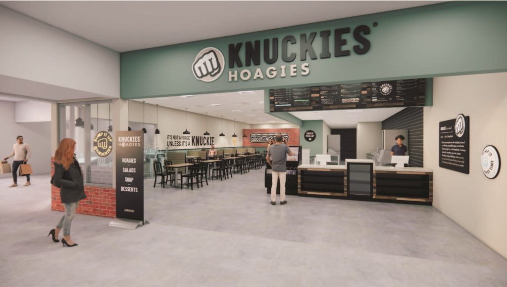 Store Rendering Retail Sandwich Franchise interior