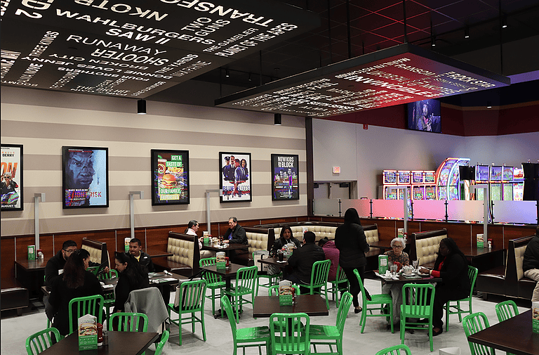 Wahlburgers in Comanche Cache Casino interior photo