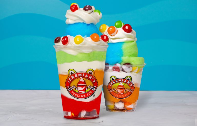 Skittles Popd with Jeremiahs Italian Ice Multi Colored